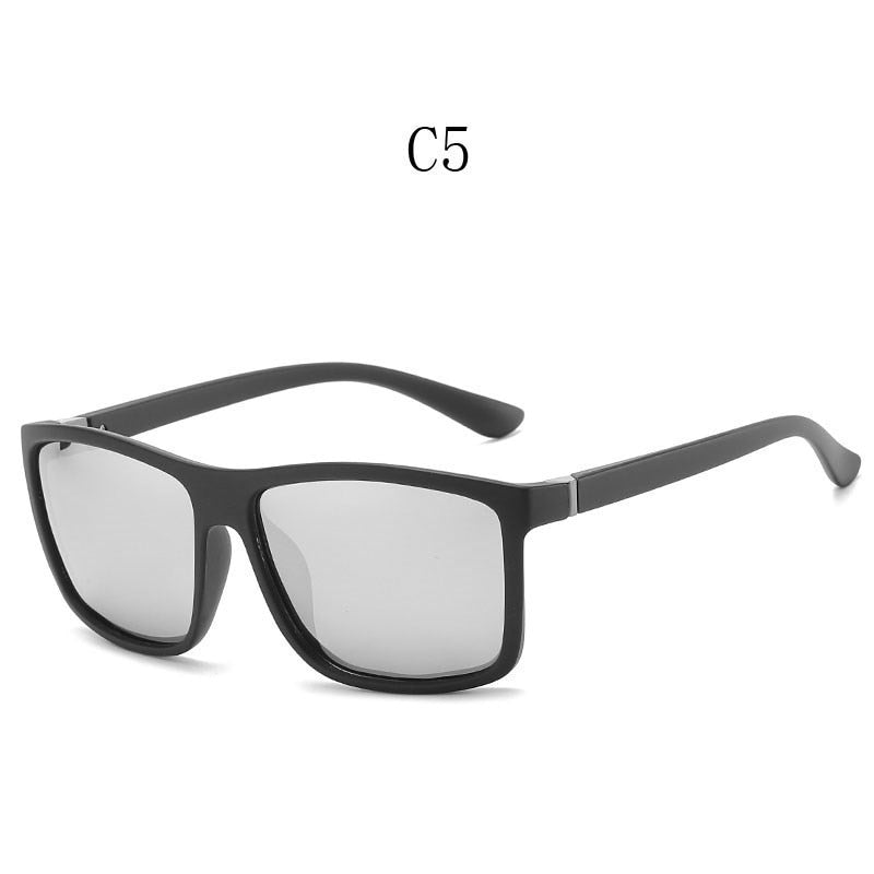 نظارات بولارويد الشمسية للجنسين مربعة كلاسيكية نظارات شمسية من العلامة التجارية الشهيرة نظارات شمسية مستقطبة ريترو فيمينينو للنساء والرجال