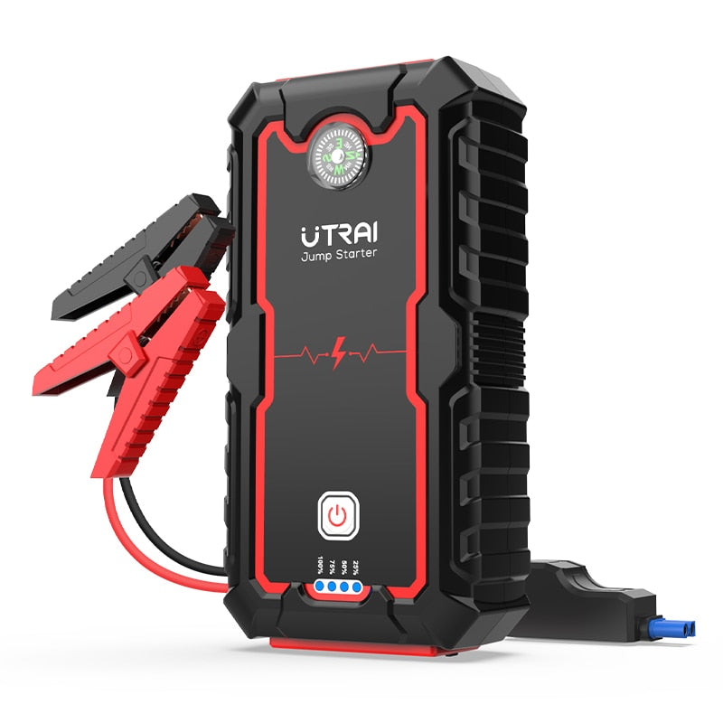 UTRAI Power Bank  2000A Jump Starter Portable Charger Car Booster 12V Auto Starting Device Emergency Car Battery Starter