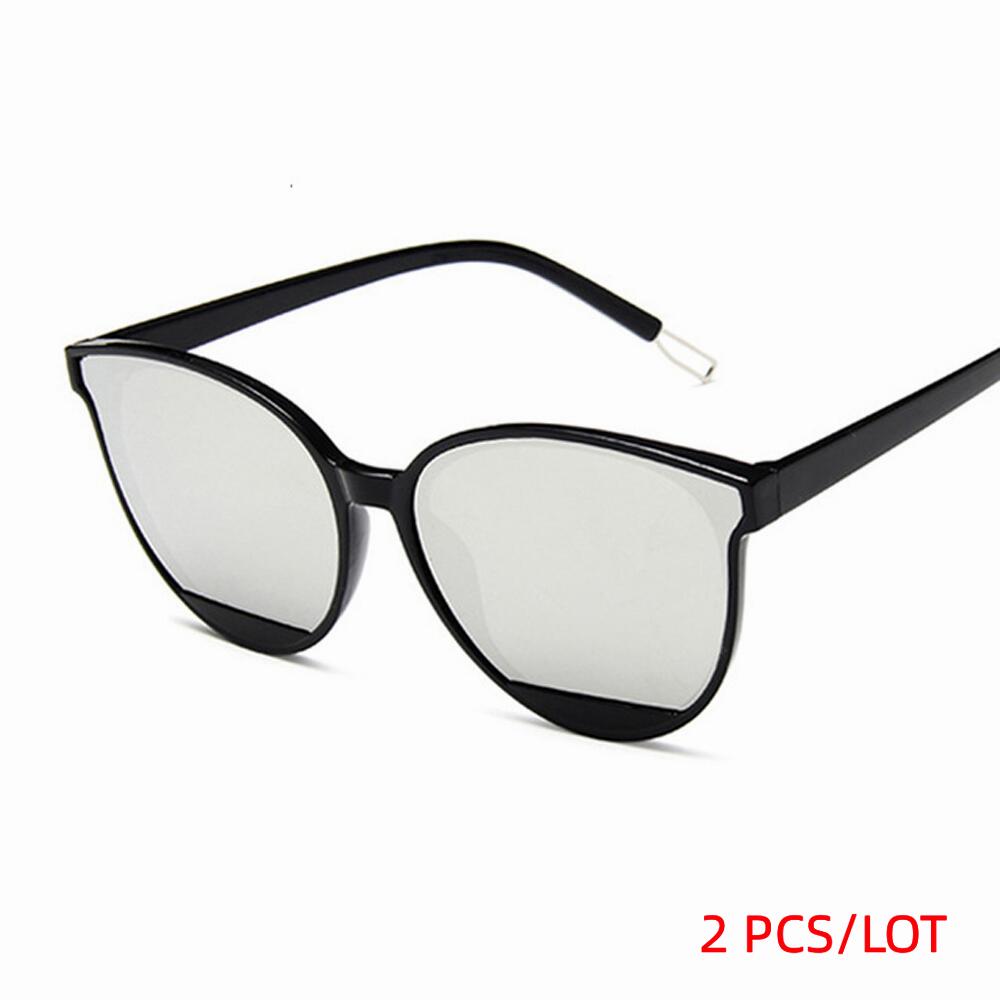 جديد وصول 2023 نظارات الموضة النساء خمر مرآة معدنية الكلاسيكية خمر نظارات شمسية الإناث Oculos دي سول Feminino UV400