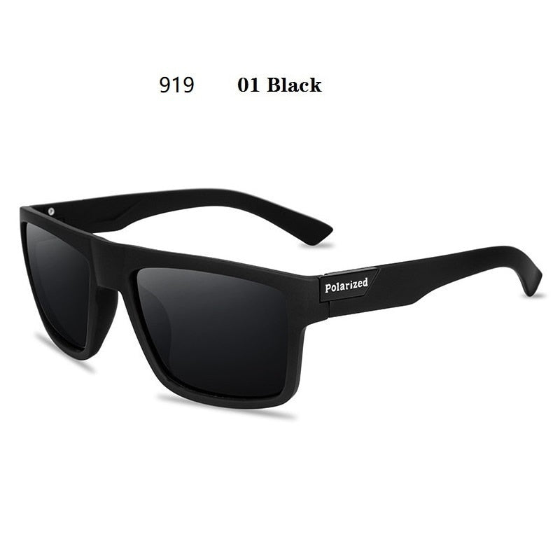 موضة مربع خمر الاستقطاب النظارات الشمسية الرجال النساء الرجعية القيادة الصيد العلامة التجارية الفاخرة مصمم نظارات شمسية UV400 نظارات