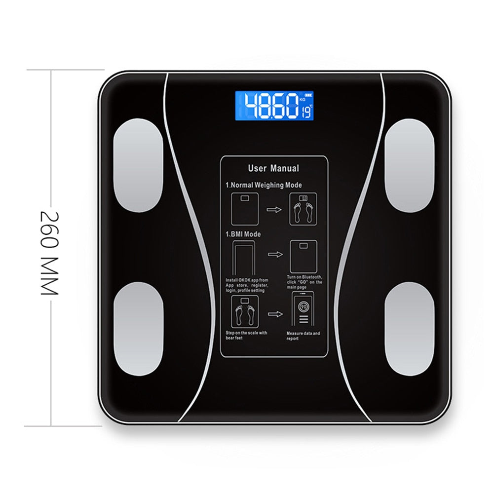 Electronic Weight Scale Body Composition Analyzer Precision Tool