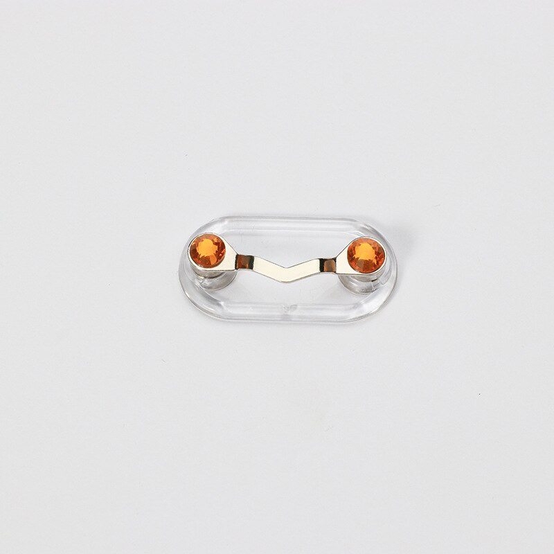 Magnetic Hang Eyeglass Holder Pin Brooches Fashion Multi-function Portable Clothes Clip Buckle Magnet Glasses Headset Line Clips