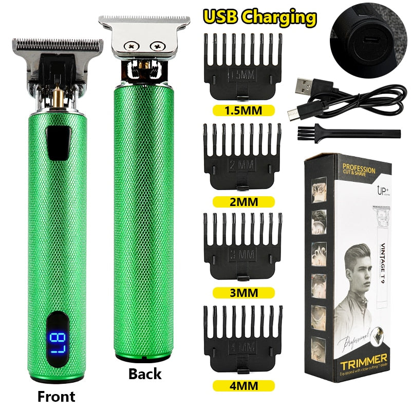 2021 Electric Hair Clipper Hair Trimmer For Men Rechargeable Electric Shaver Beard Barber Hair Cutting Machine For Men Hair Cut