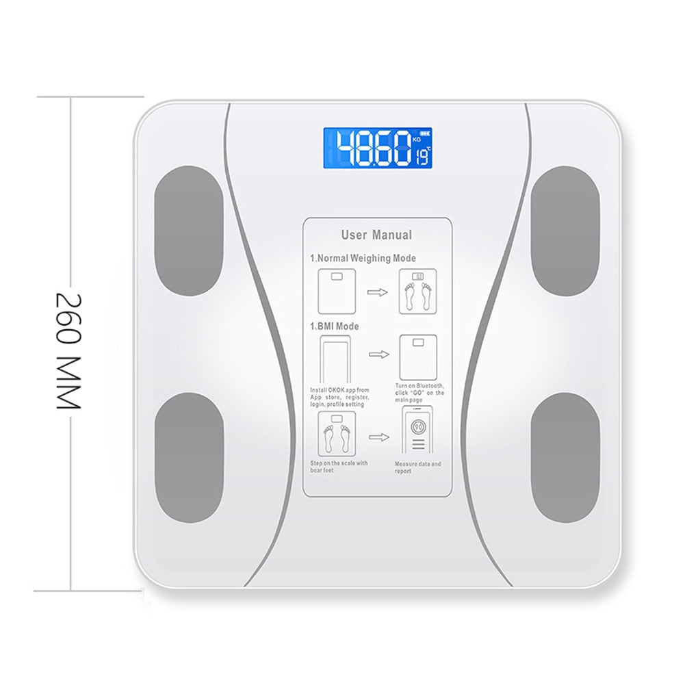 Electronic Weight Scale Body Composition Analyzer Precision Tool