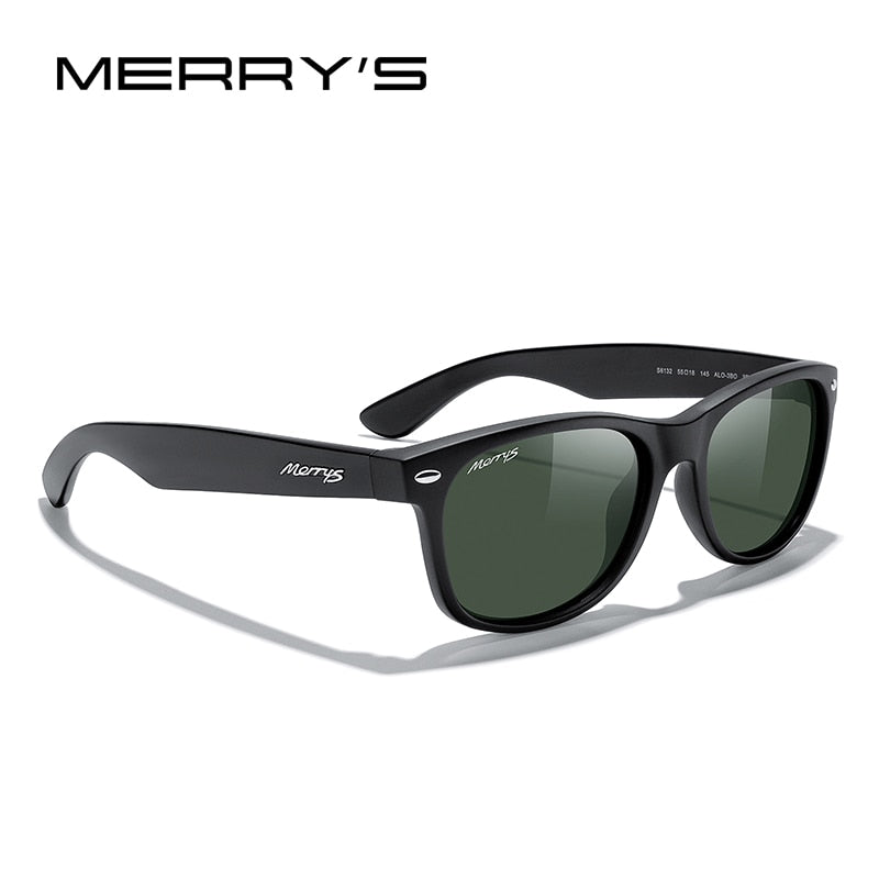 MERRYS DESIGN Men/Women Classic Retro Rivet Polarized Sunglasses 100% UV Protection S8140