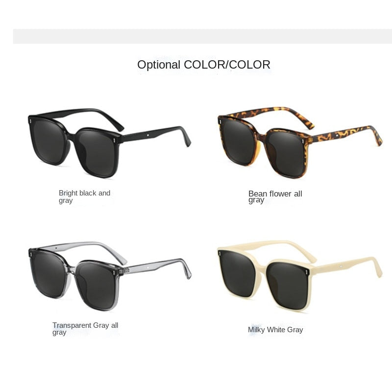 OIMG خمر مربع النظارات الشمسية النساء المتضخم مكبرة الرجال الرجعية الأسود نظارات شمسية ظلال حملق UV400 Oculos دي سول