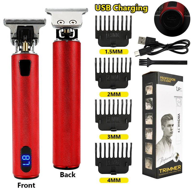 2021 Electric Hair Clipper Hair Trimmer For Men Rechargeable Electric Shaver Beard Barber Hair Cutting Machine For Men Hair Cut