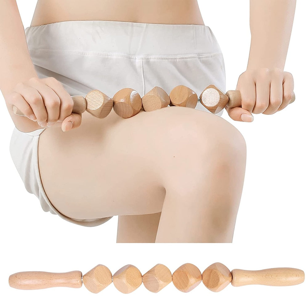 Tcare New Wooden Foot Roller Wood Care Massage Reflexology Relax Relief Massager Spa Gift Anti Cellulite Foot Massager Care Tool