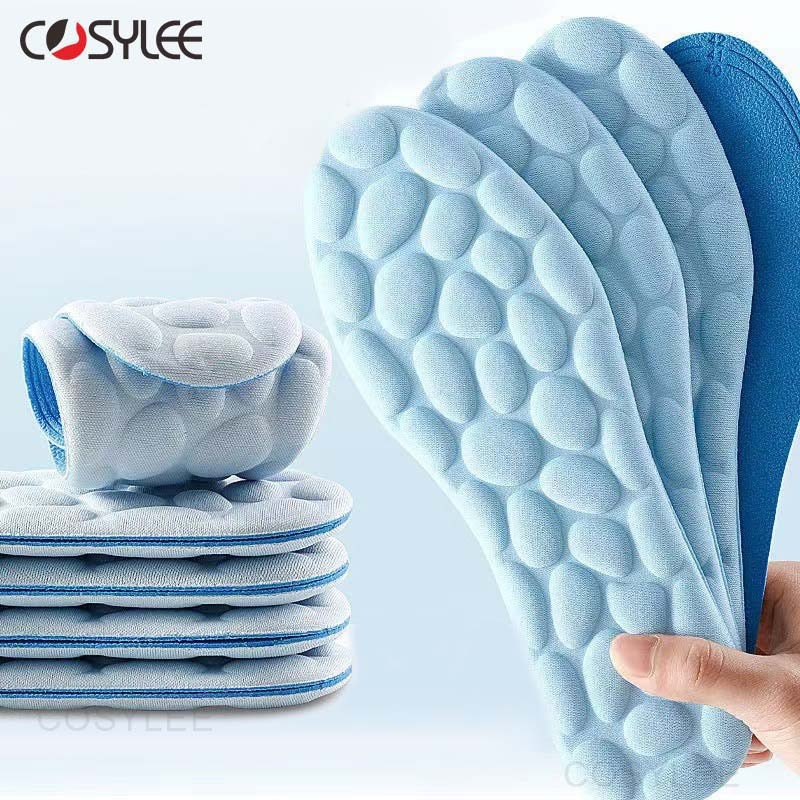 Massage Memory Foam Insoles For Shoes Sole Breathable Cushion Sport Running Insoles For Feet Orthopedic Insoles