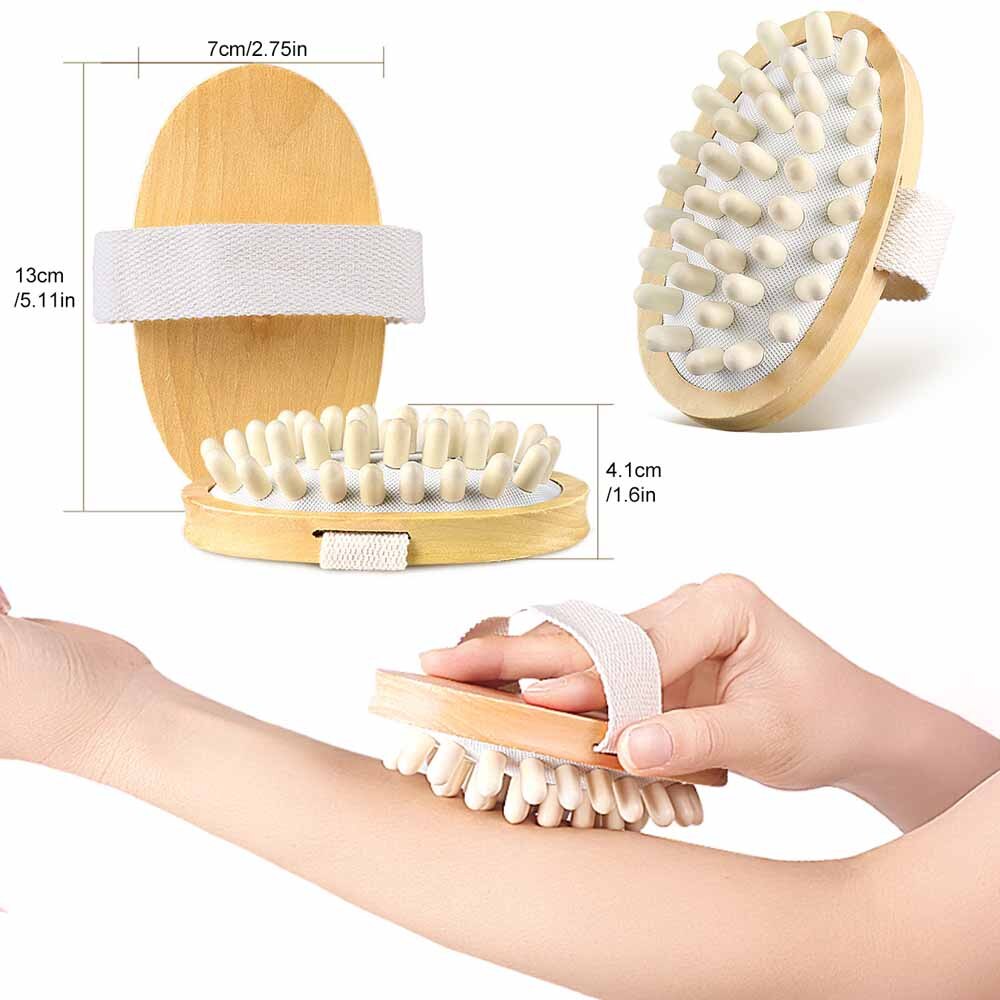 Tcare New Wooden Foot Roller Wood Care Massage Reflexology Relax Relief Massager Spa Gift Anti Cellulite Foot Massager Care Tool