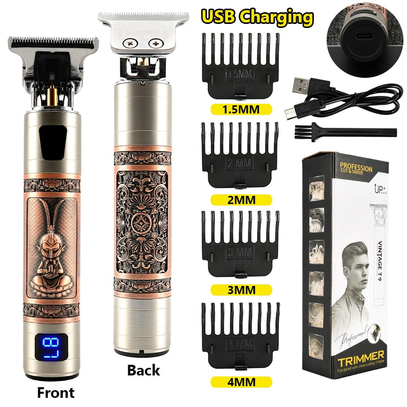 2021 Electric Hair Clipper Hair Trimmer For Men Rechargeable Electric Shaver Beard Barber Hair Cutting Machine For Men Hair Cut