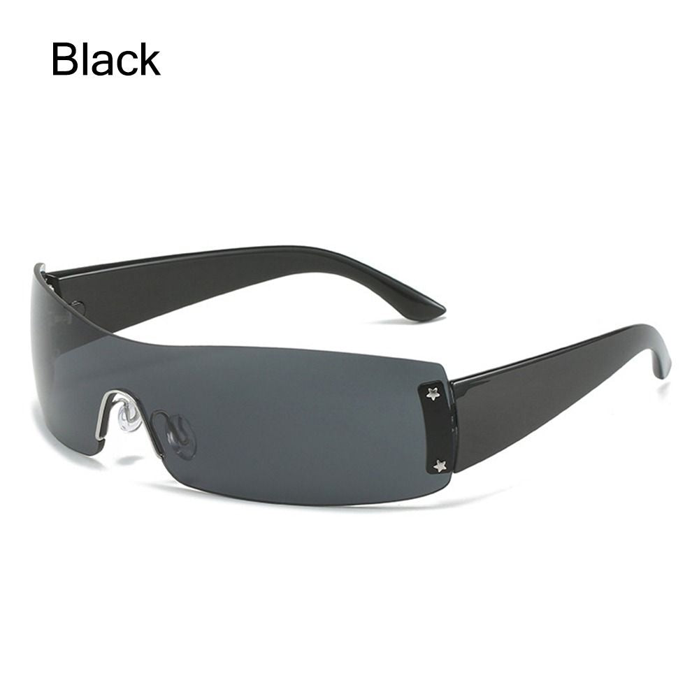 فاسق قطعة واحدة النظارات الشمسية حملق جديد Y2k العلامة التجارية الفاخرة نظارات شمسية ظلال نظارات UV400 خمس نجوم نظارات نظارات شمسية رياضية