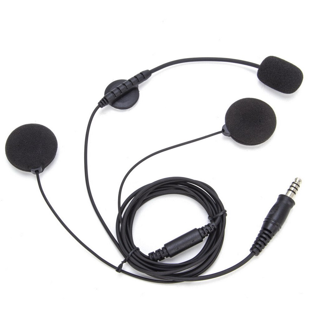U94 PTT+Universal Aviation Headset Pilot Headphone for Sepura Stp8000 Stp8030 Stp8035 stp8038 Radio
